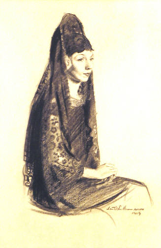 Woman in Mantilla