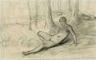 Studies for 'The Bather' [1 of 2 Drawings]